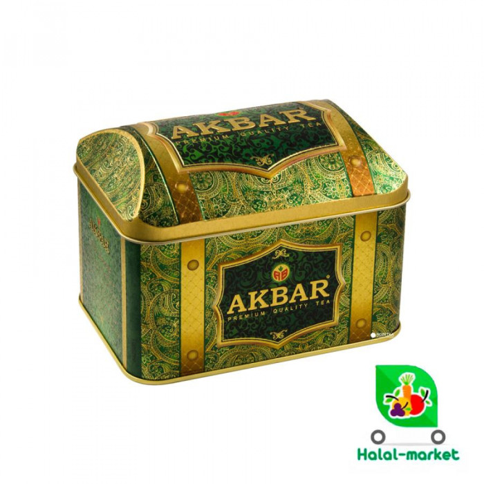 Чай AKBAR сундучок 250г