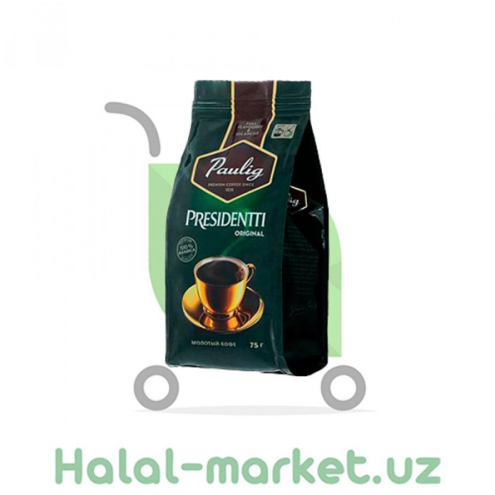 Кофе PAULIG PRESIDENT ORIGINAL м/у 75гр