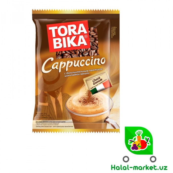 Кофе TORABIKA FLAVACINO Black Forest Cappuccino 21.5гр