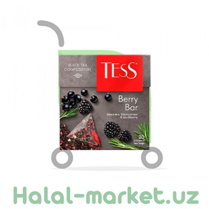 Berry Bar qora choy 20 bags
