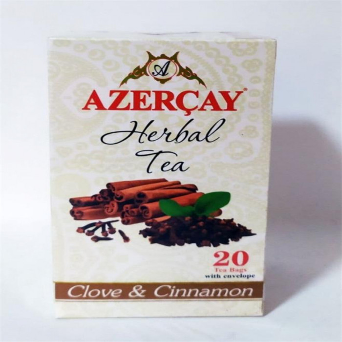 Чай AZERCAY Корица и гвоздика 20пак