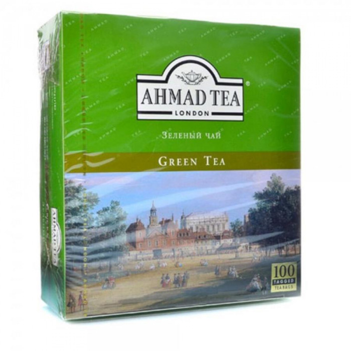 Чай зеленый AHMAD Tea 100пак