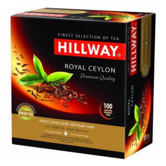 HILLWAY CEYLON qora choyi 100 ta pakет