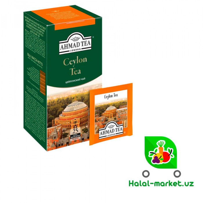 Чай черный AHMAD TEA Ceylon 25пак