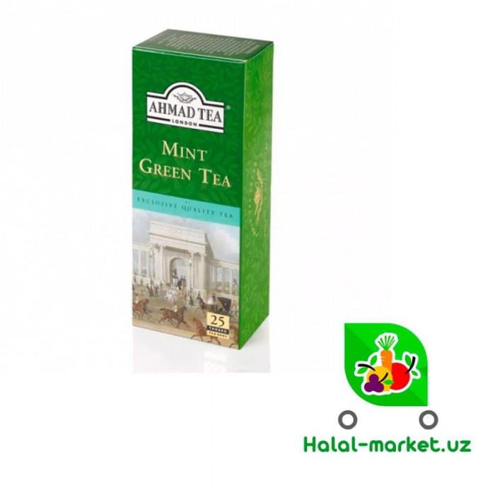 Чай черный AHMAD TEA Mint Green 25пак