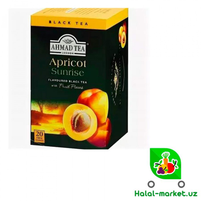 Чай черный AHMAD TEA Apricot Sunrise 20пак