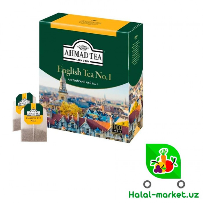 Чай черный AHMAD TEA English Tea No.1 100пак