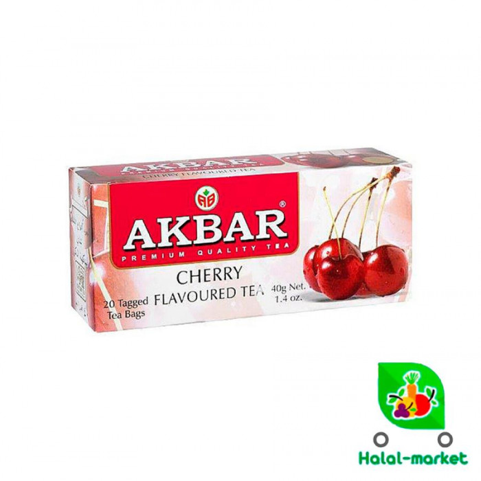 Чай AKBAR Вишня 20пак