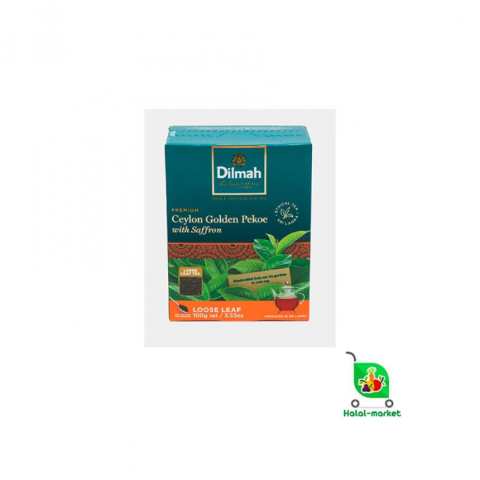 Чай DILMAH Ceylon Крупнолистовой 100гр