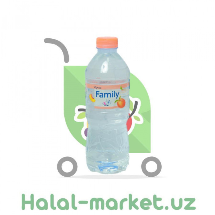 Вода FAMILY Персик 0.5л