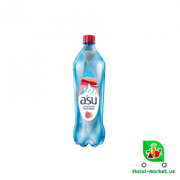 Вода б/газ ASU Гранат-Имбирь 0,5мл