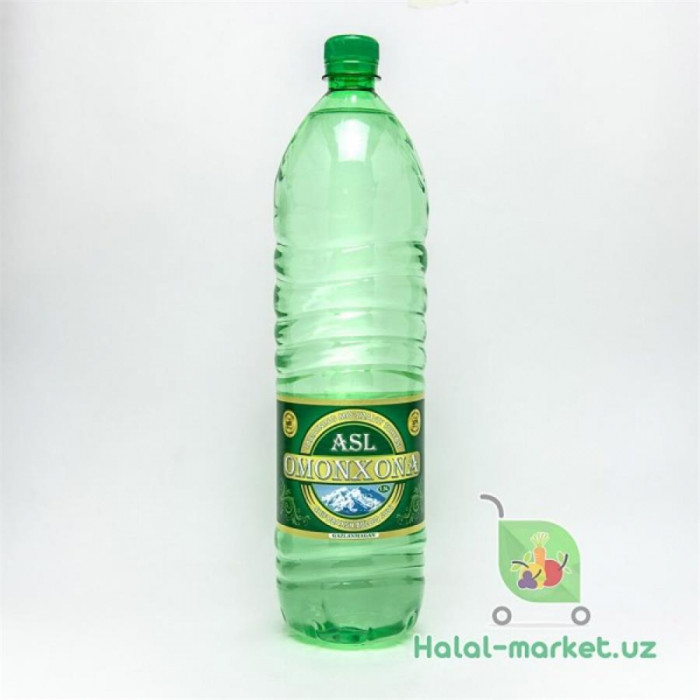 Вода мин. б/г ASL OMONXONA 1,5Л