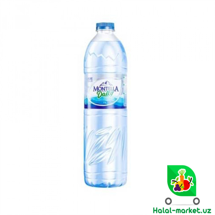 Негазированная вода Montella Daily 1л