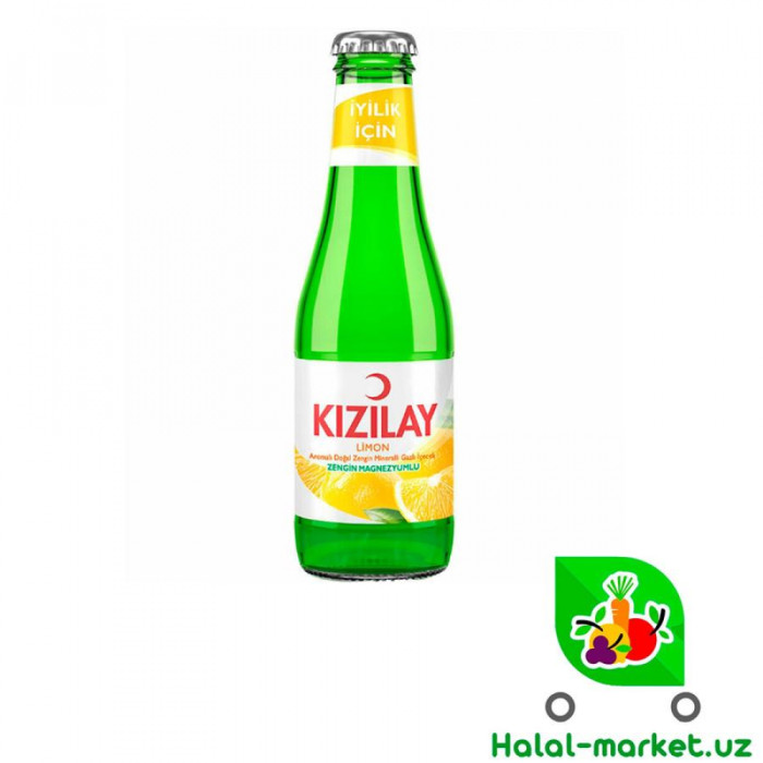 Вода минер.KIZILAY limon ст/б 200мл