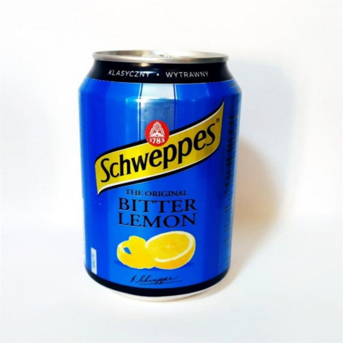 Напиток SCHWEPPES Bitter lemon 330мл ж.б