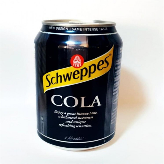 Напиток SCHWEPPES Cola 330мл ж.б