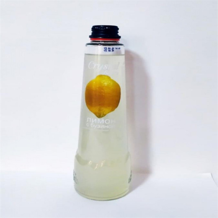 Crystal berry лимон bilan qora o'simlik 0,45l