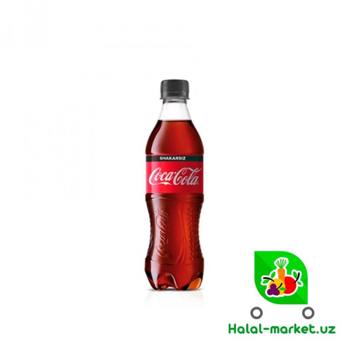 COCA COLA shakarsiz ichimlik 0,5l