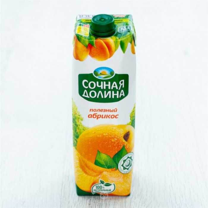 Сок СОЧНАЯ ДОЛИНА Абрикос 1л
