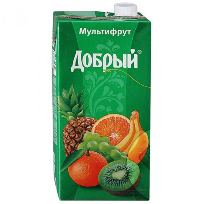 Сок ДОБРЫЙ Мультифрукт 2л