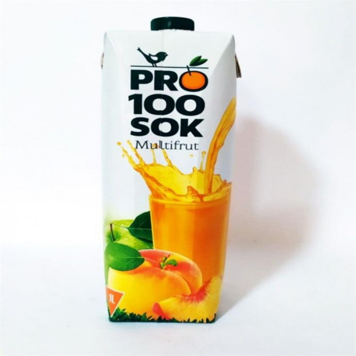 Сок PRO100SOK Мултифрукт 1л
