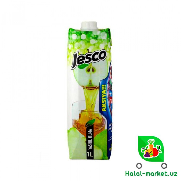 Сок Jesco Зеленое Яблоко 1л
