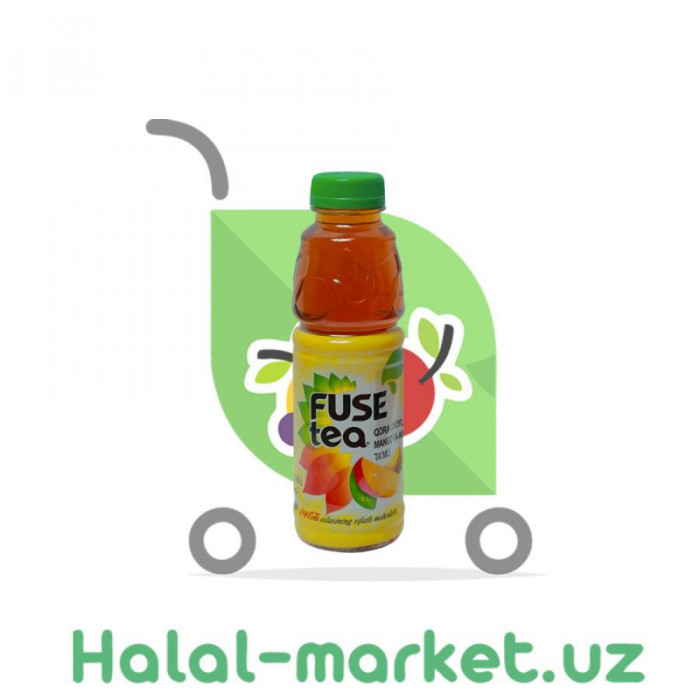 Холодный черный чай  TEA Манго,Ананас 0,5л
