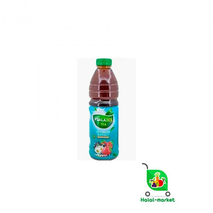 Холодный черный чай PIALA ICE TEA Клубника1л