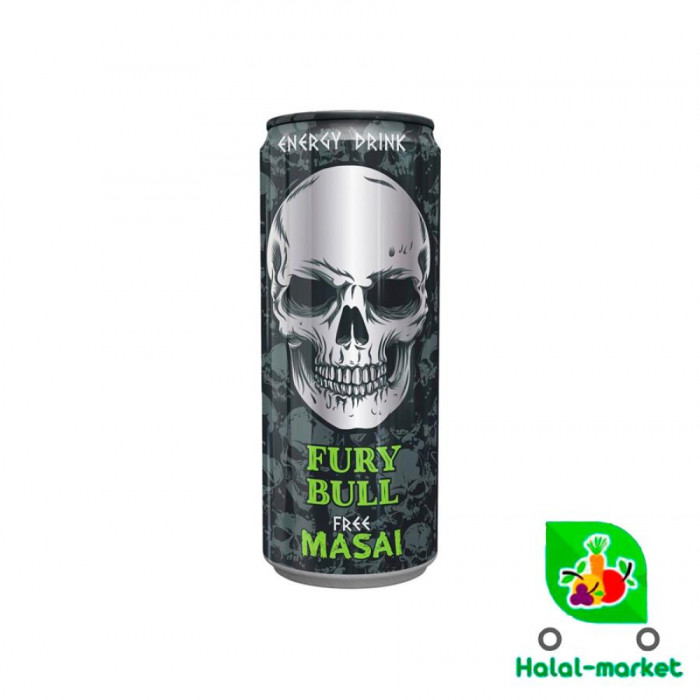 Энергетик FURY BULL MASAI 450мл