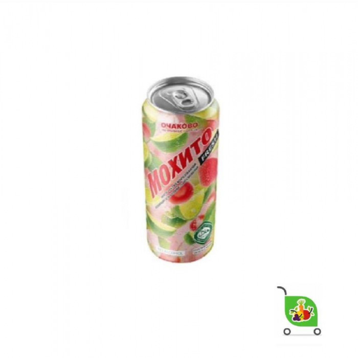 Лимонад Fresh Tag Мохито Клубник 450мл