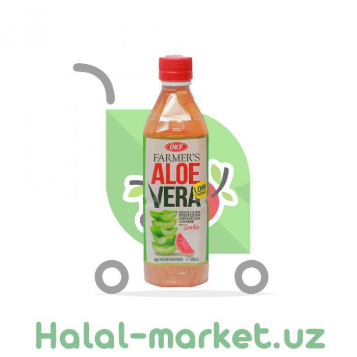 Напиток OKF ALOE VERA Арбуз 500мл