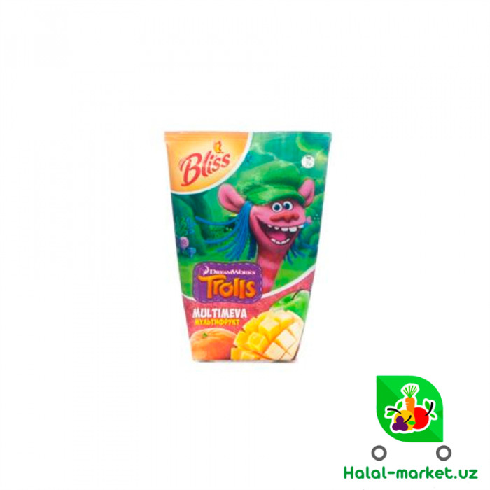 Сок BLISS ТРОЛЛИ Мультифрукт 125мл