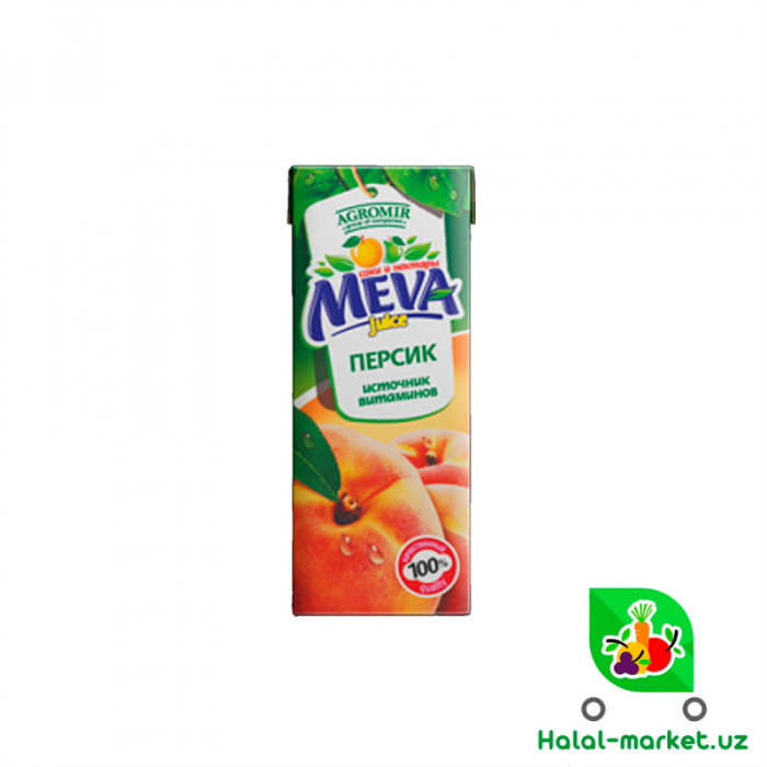 Сок MEVA Персик 200мл