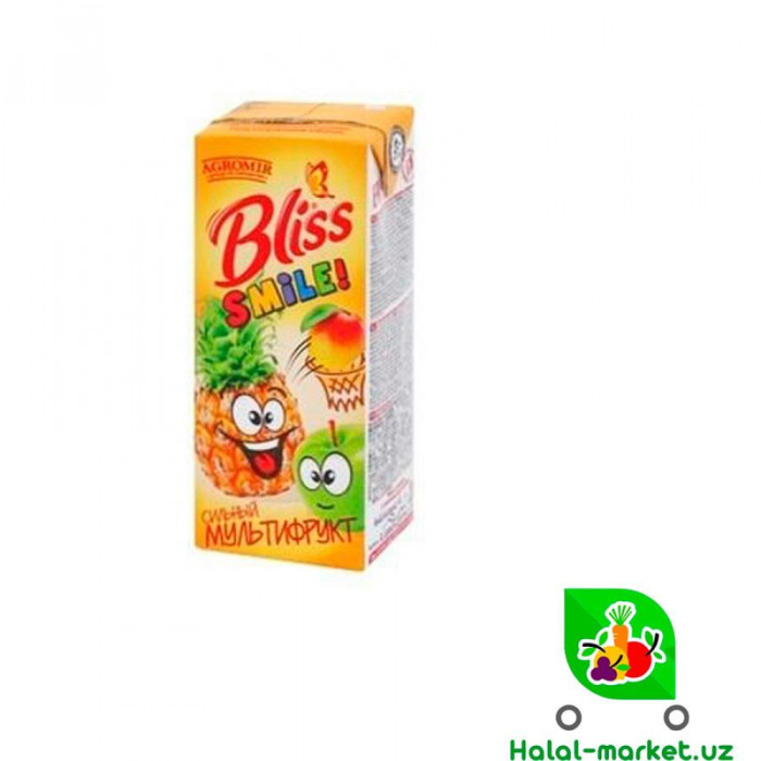 Сок BLISS Мультифрукт 0,2л
