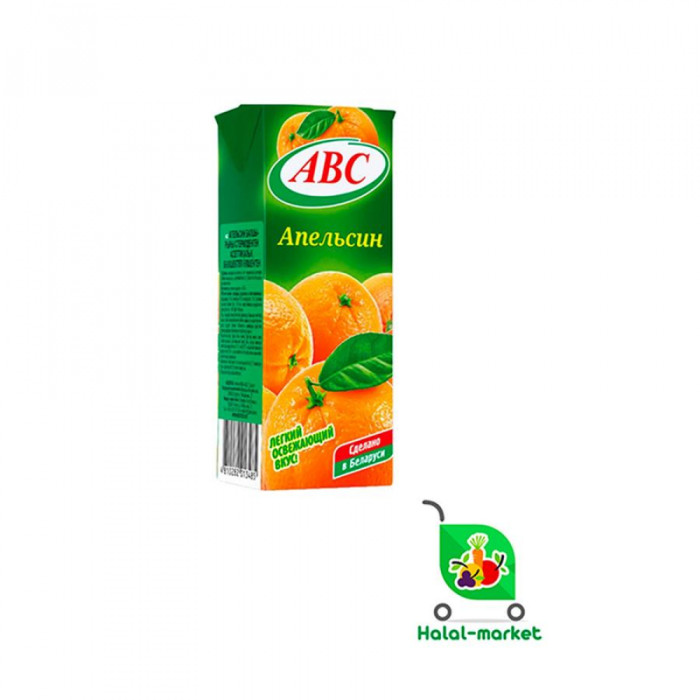 Сок ABC Апельсин 200мл
