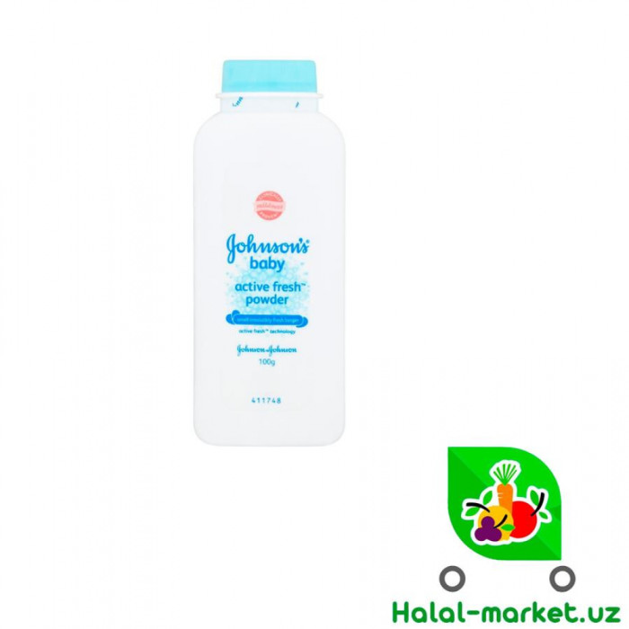 Присыка JOHNSONS BABY active fresh 100гр