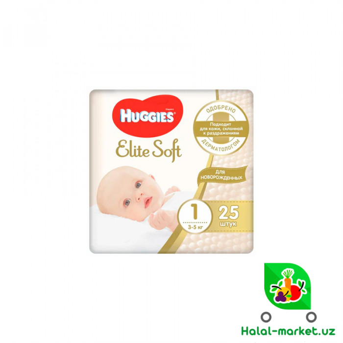 Подгузники HUGGIES ELITE SOFT (1) 25шт