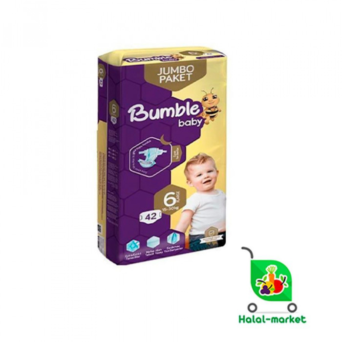 Подгузники BUMBLE 6 15+кг 42шт