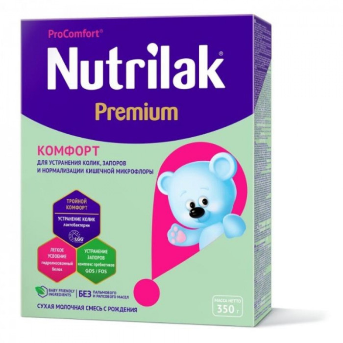 Смесь NUTRILAK PREMIUM Комфорт 350гр