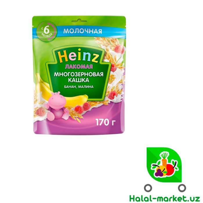 Каша HEINZ МНЗ Я РАСТУ Банан,Малина 170гр М/у
