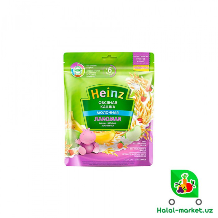 Каша HEINZ МНЗ Я РАСТУ Банан,Яблоко,Земляника 170гр М/у