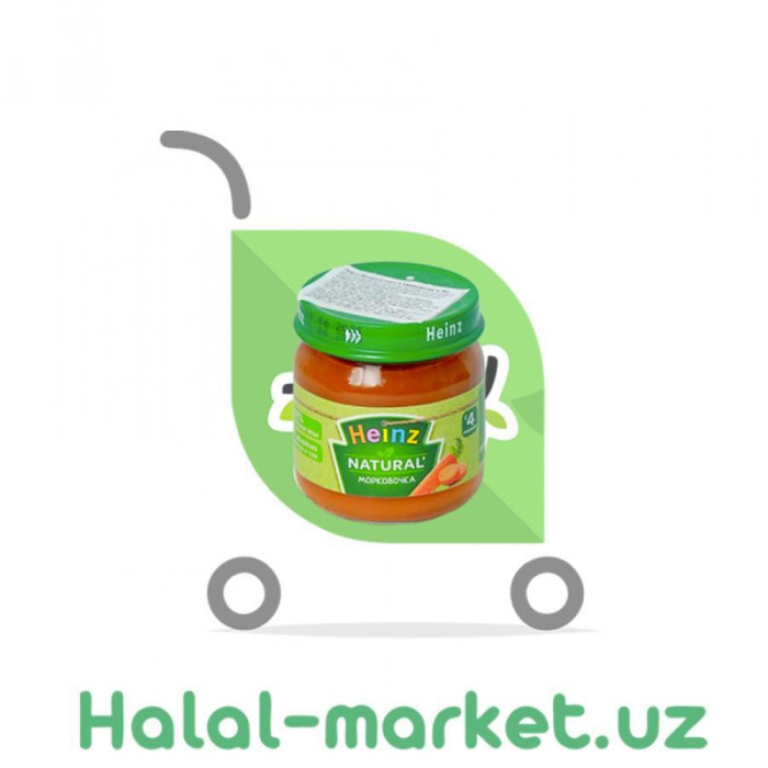 Пюре детское HEINZ Морковочка 80гр Ст/б