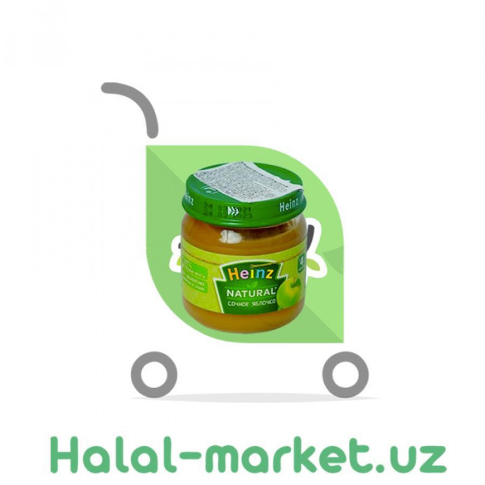 Пюре детское HEINZ Сочное Яблоко 80гр Ст/б