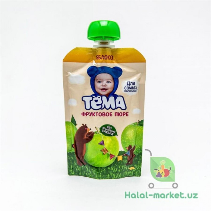 Пюре ТЕМА Яблоко 90гр