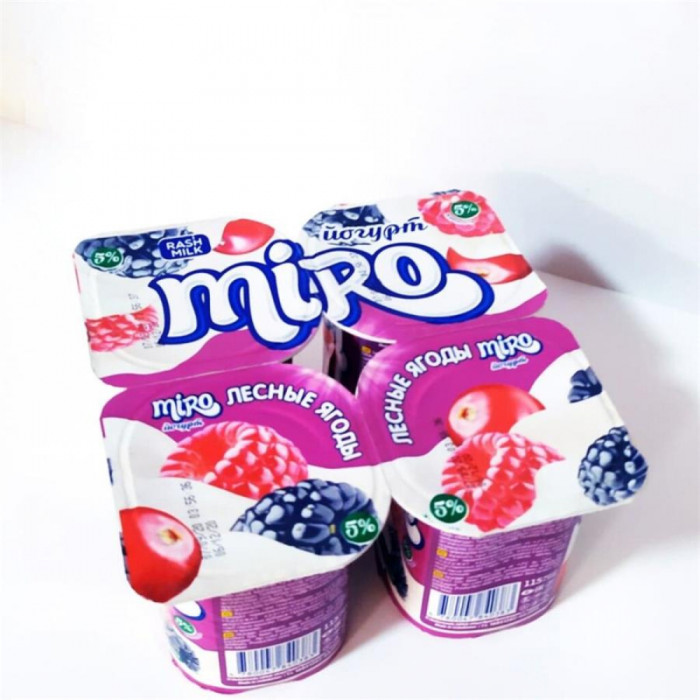 Йогурт MIRO 5% Лесные Ягоды 115гр