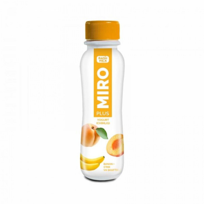 MIRO ichimlik yogurt Banán, Abrikos, Persik 1,5% 300gr