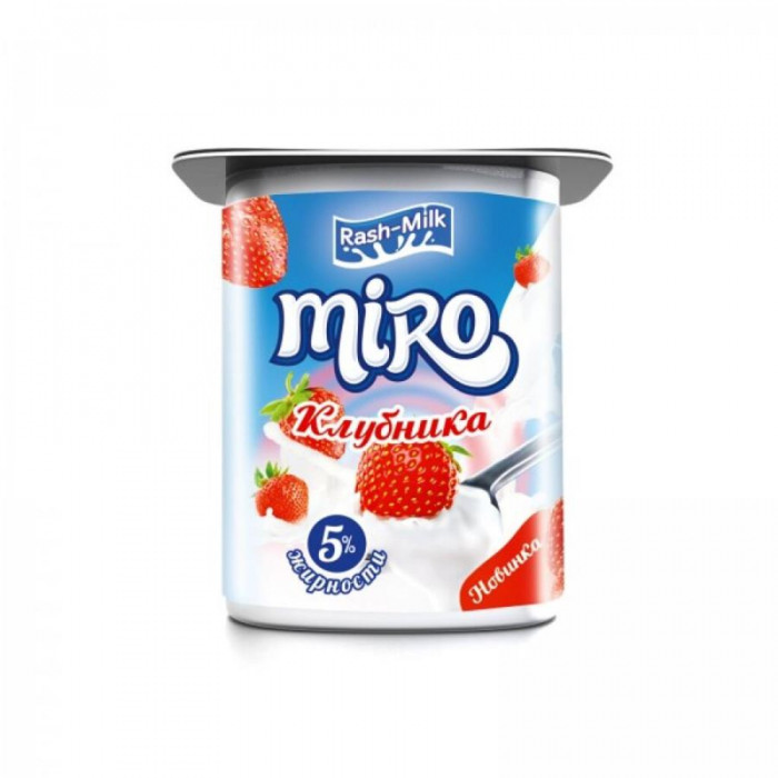 Йогурт MIRO 5% Клубника 115гр