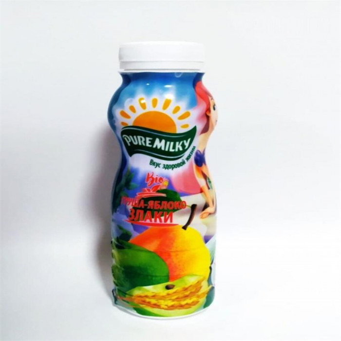 Био Йогурт (pure milky) Груша Яблоко 1% 280гр