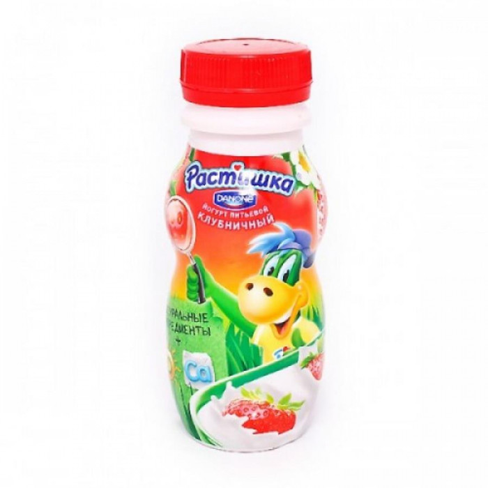 Йогурт РАСТИШКА DRINK клубника-банан 90гр