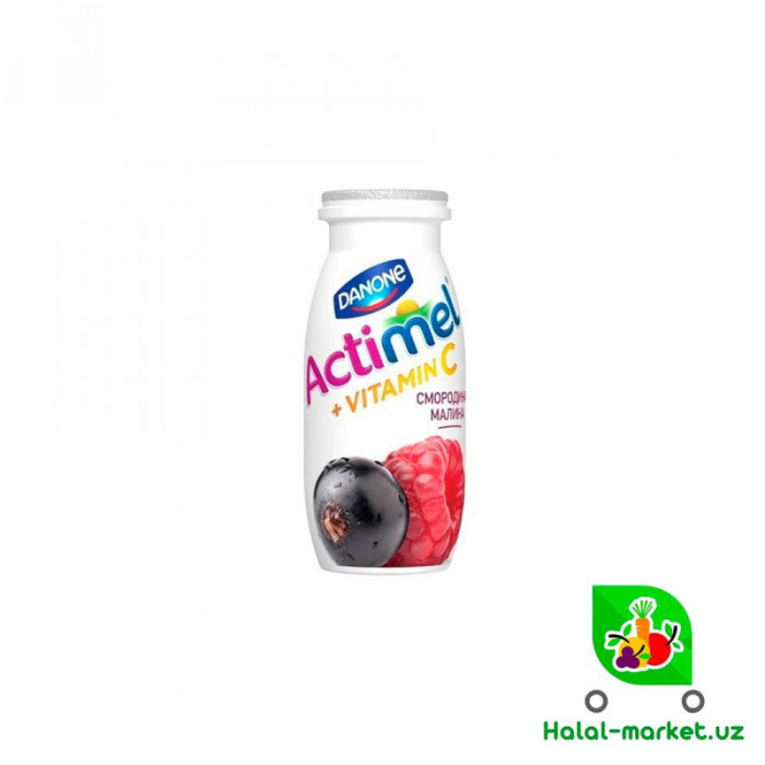 Йогурт ACTIMEL Смородина-Малина 100гр